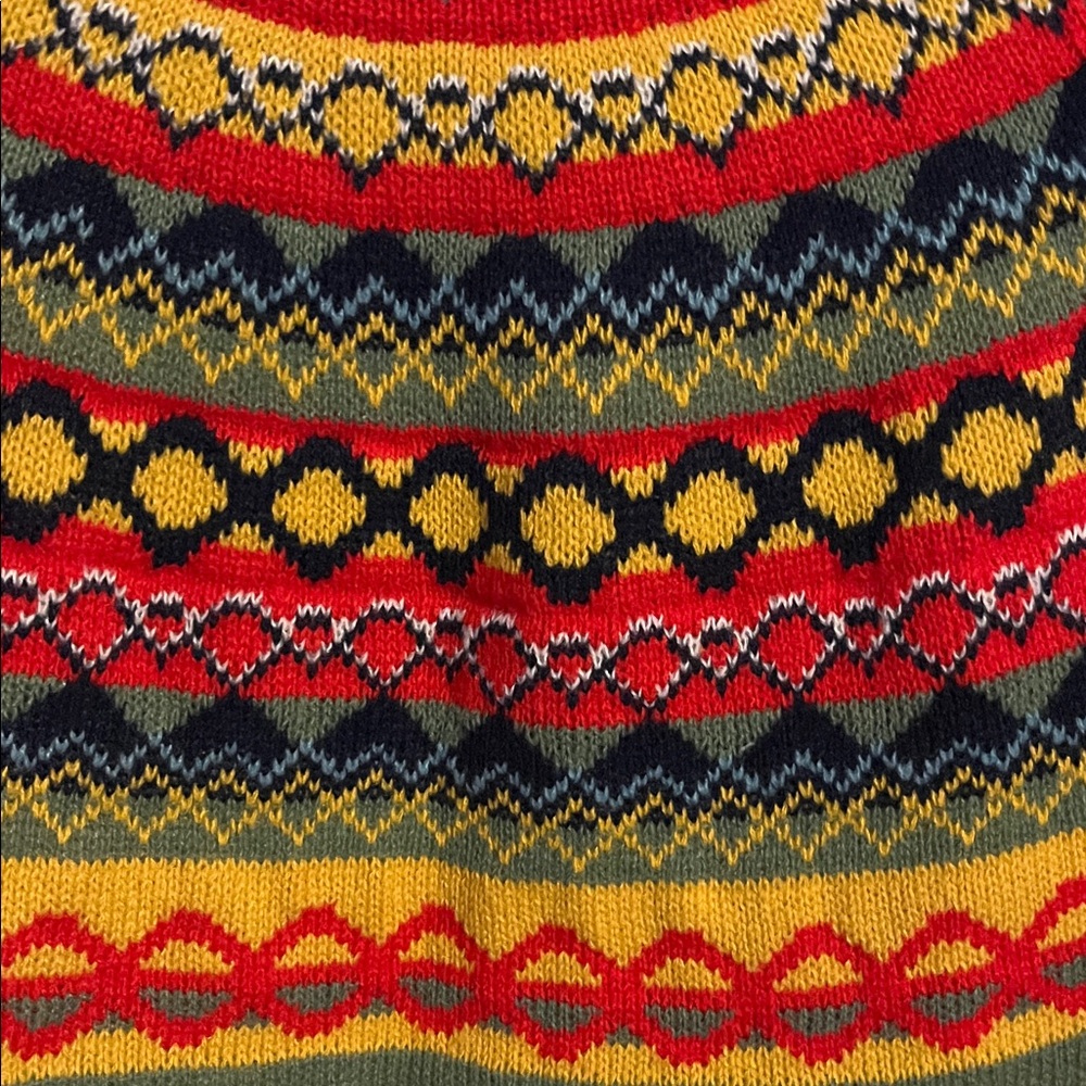 Multicolor Patterned women’s Sweater small - Picture 3 of 6